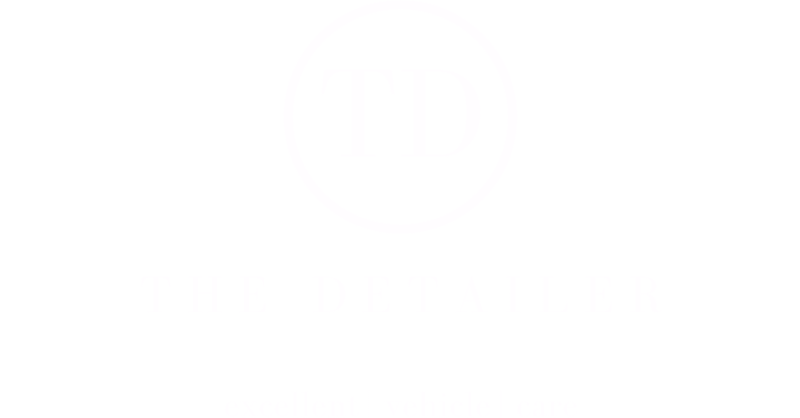 the detailer logo weiss