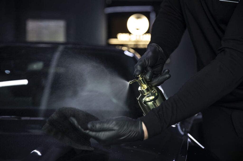 arbeitsvorganggang bei the detailer